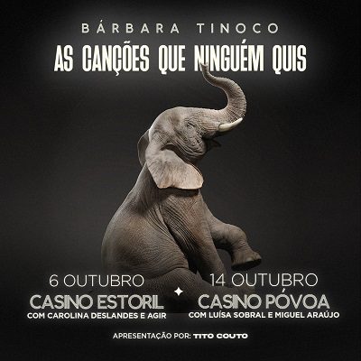 "As Canções Que Ninguém Quis": Bárbara Tinoco anuncia dois espectáculos e convidados
