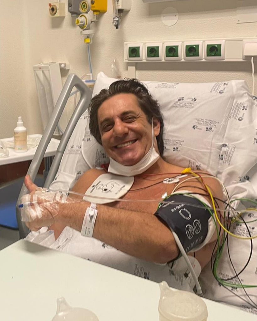 Futre revela mudanças de hábitos após AVC e deixar de fumar: "Já comecei a treinar, porque engordei dez quilos"