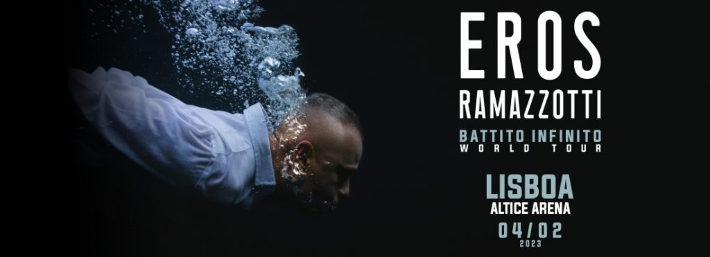 Eros Ramazzotti actua na Altice Arena a 4 de Fevereiro