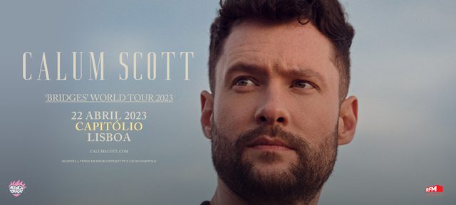 Calum Scott actua em Lisboa a 22 de Abril no Capitólio