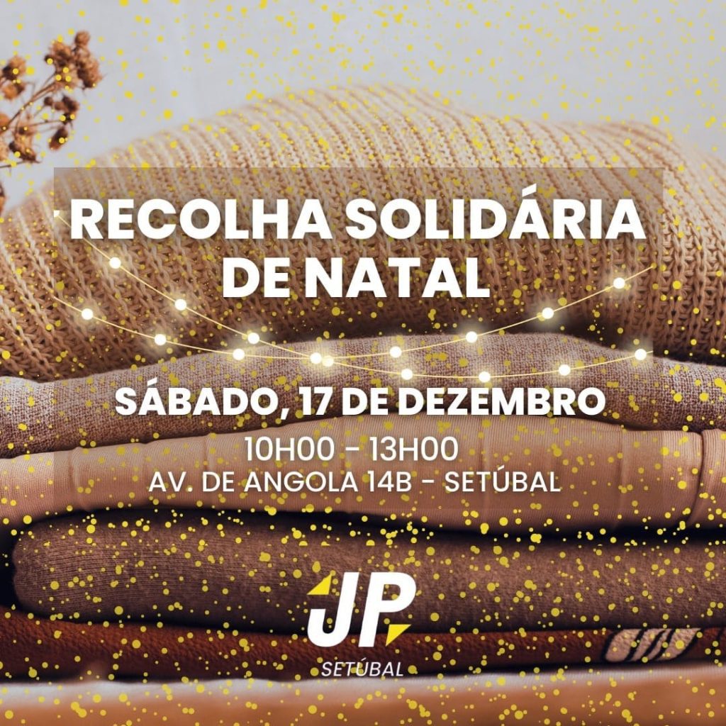 Juventude Popular de Setúbal organiza Recolha Solidária de Natal