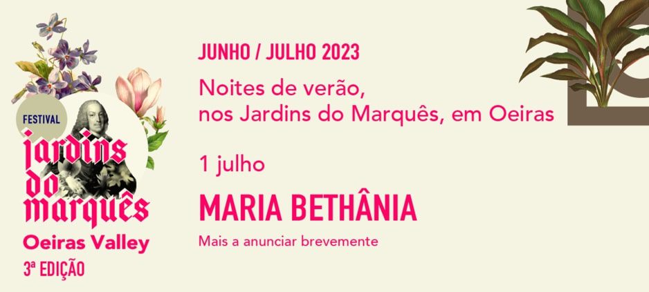 Maria Bethânia actua no festival Jardins do Marquês