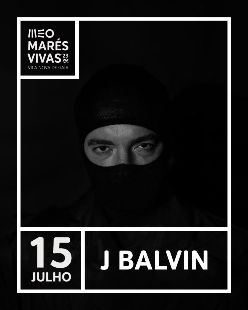 J Balvin confirmado no MEO Marés Vivas 2022