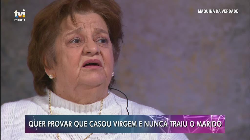 A Máquina da Verdade: Amélia quis provar que casou virgem e que o neto não é seu amante