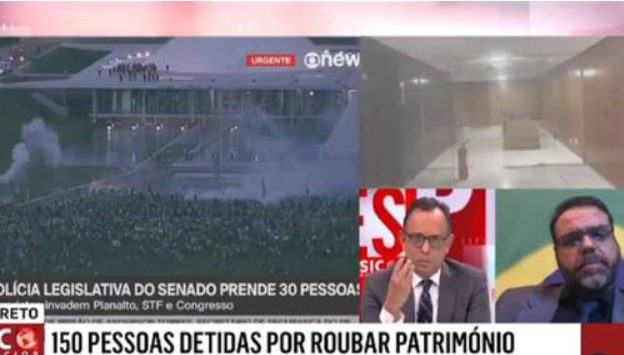 Ricardo Costa arrasa Bolsonarista em directo: "vivem noutro planeta e estão disponíveis a destruir a democracia brasileira"