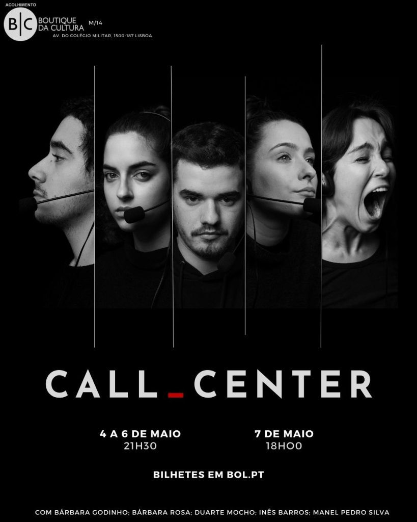 Call Center - sonho ou obrigação? O novo espetáculo sobre precariedade laboral, em Lisboa