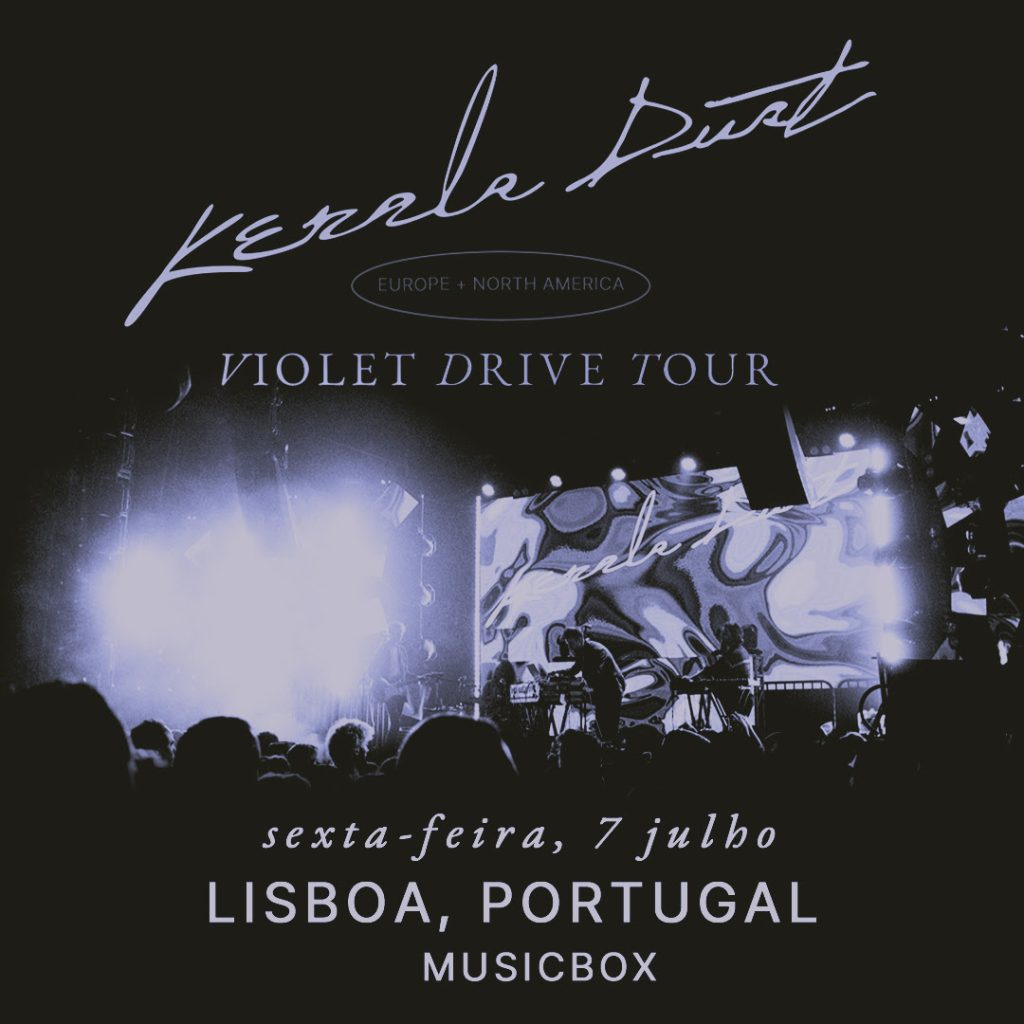 Kerala Dust anunciam concerto no Musicbox