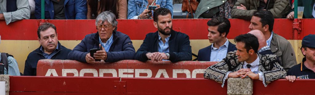 Nacho, jogador do Real Madrid, marcou presença na corrida de touros em Almendralejo