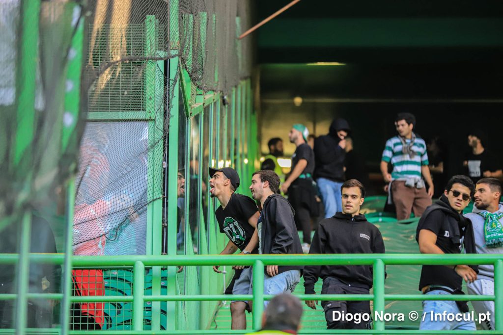Sporting - Benfica: ânimos aqueceram em Alvalade antes do jogo