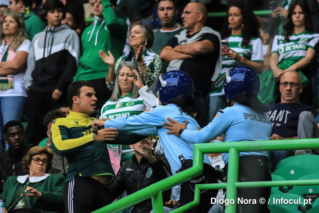 Benfica - Sporting: 5 pessoas detidas