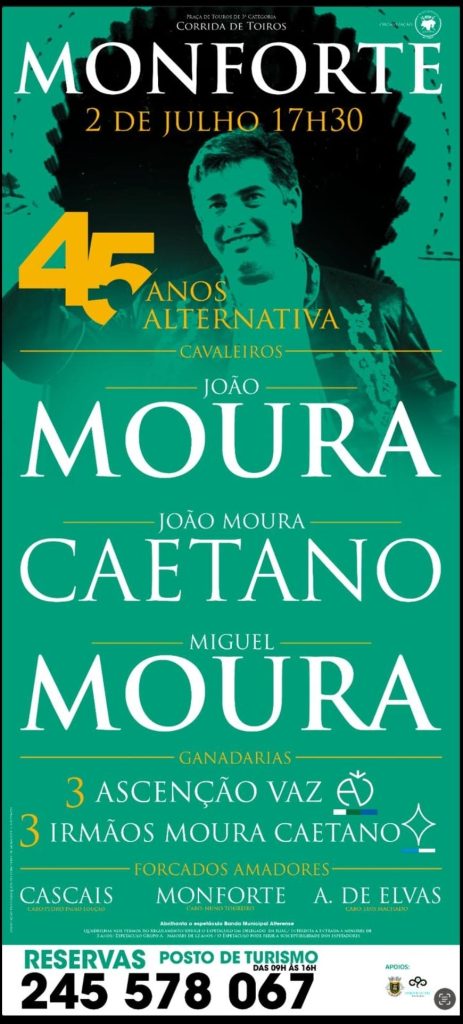 Corrida de Touros em Monforte a 2 de Julho