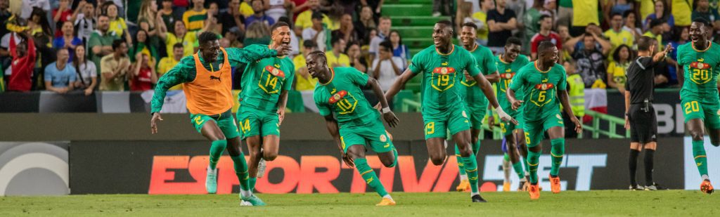 As imagens da vitória do Senegal sobre o Brasil no Estádio José Alvalade