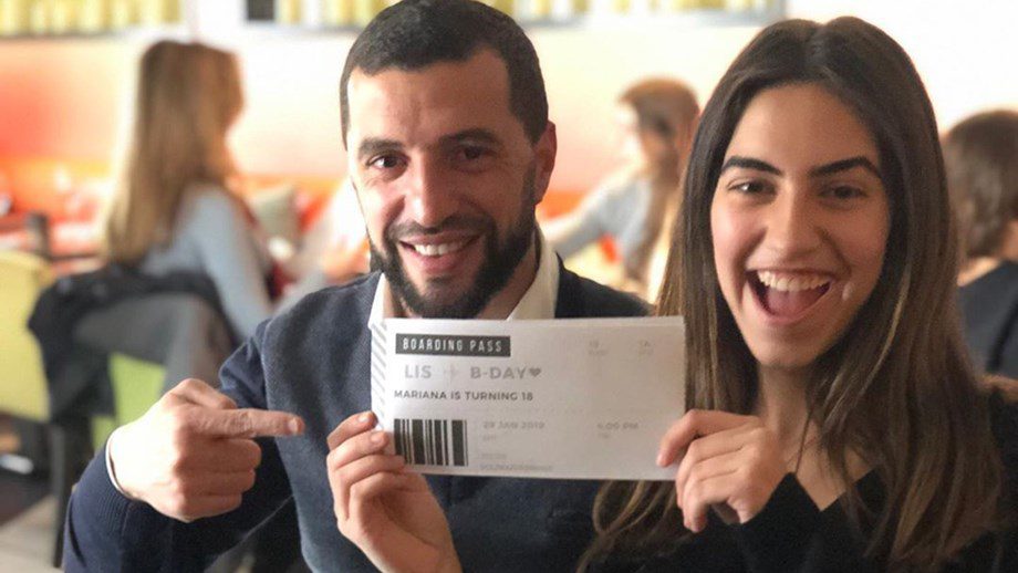 Namoro made in Benfica: Filha de Simão Sabrosa namora com filho de Rui Costa