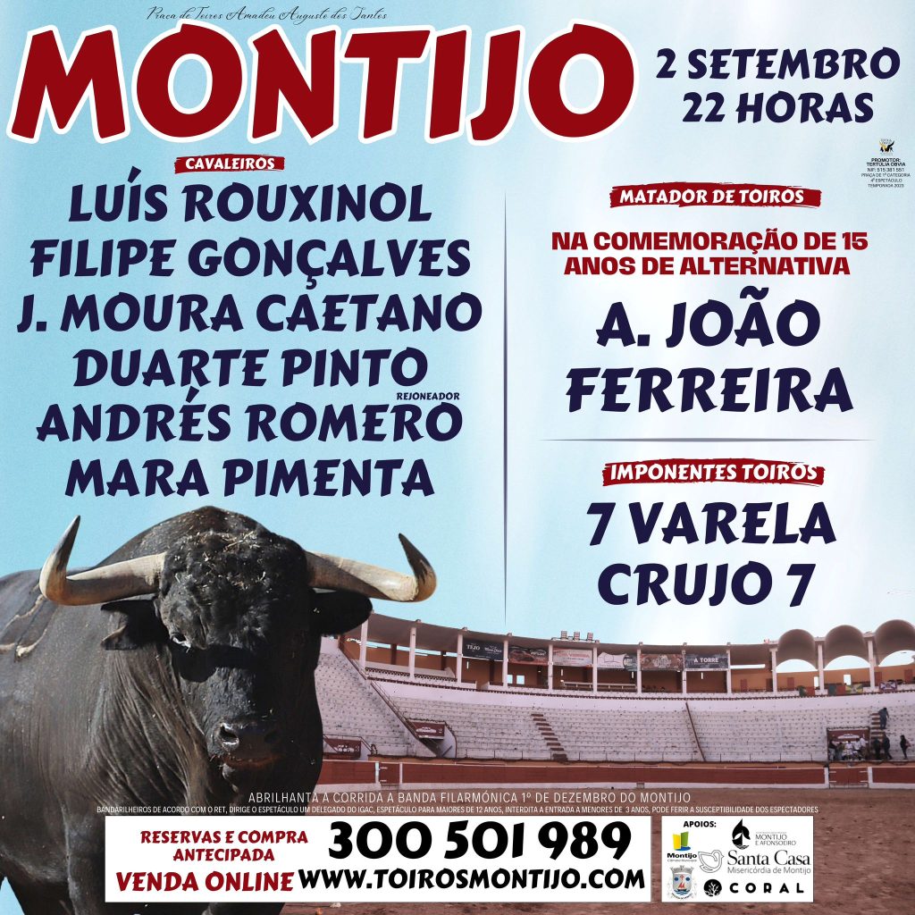 Andrés Romero actua em 4 corridas de touros a 2 de Setembro: Saiba onde