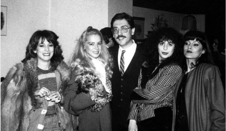 António Sala exibe foto com as Doce captada nos anos 80