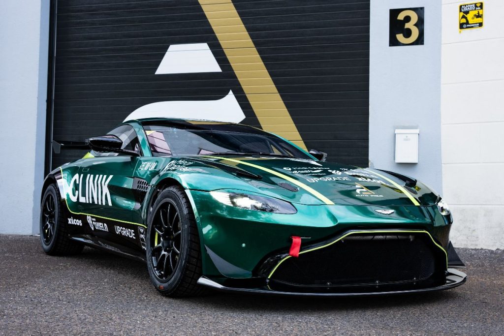 Automobilismo: Um novíssimo Aston Martin para Ruben Vaquinhas