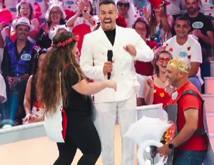 Pedido de Casamento surpreendente no 'Vai ou Racha'
