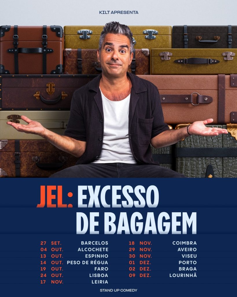 Jel regressa aos palcos com 'Excesso de Bagagem'
