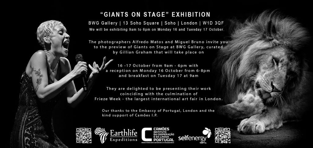 "Gigantes em Palco": Alfredo Matos e Miguel Bruno expõem em Londres