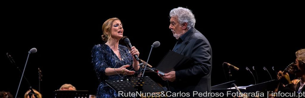 Katia Guerreiro brilhou no concerto de Plácido Domingo na Altice Arena
