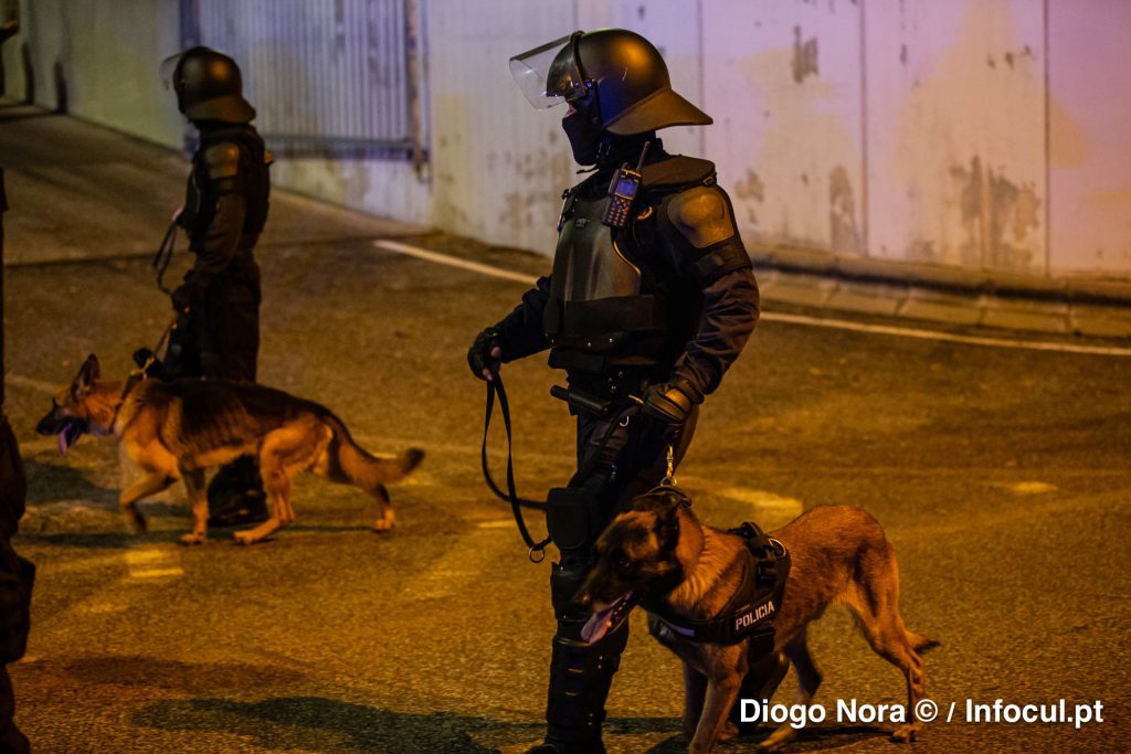 PSP faz balanço da operação no Benfica-Sporting: Dois detidos e muito material apreendido