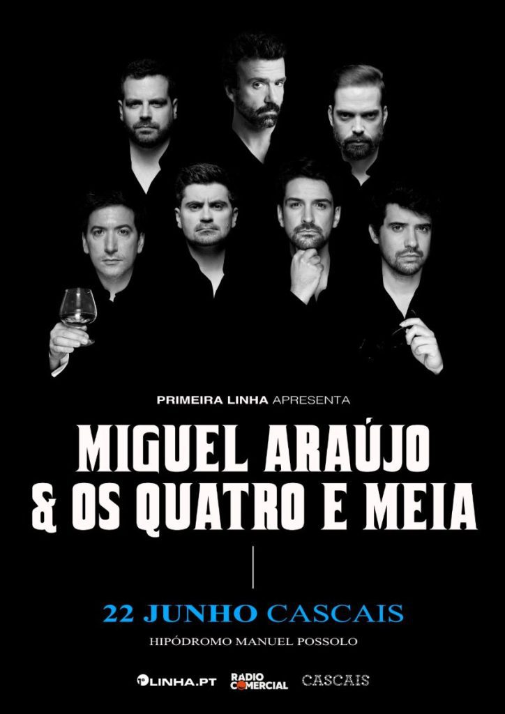 Miguel Araújo e Os Quatro e Meia anunciam concerto em Cascais