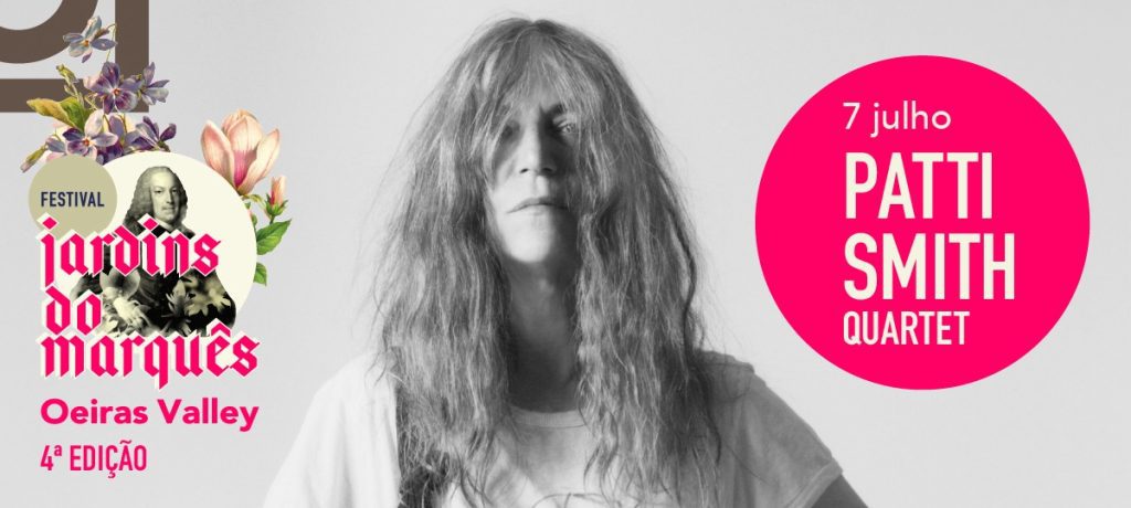Patti Smith confirmada no festival Jardins do Marquês