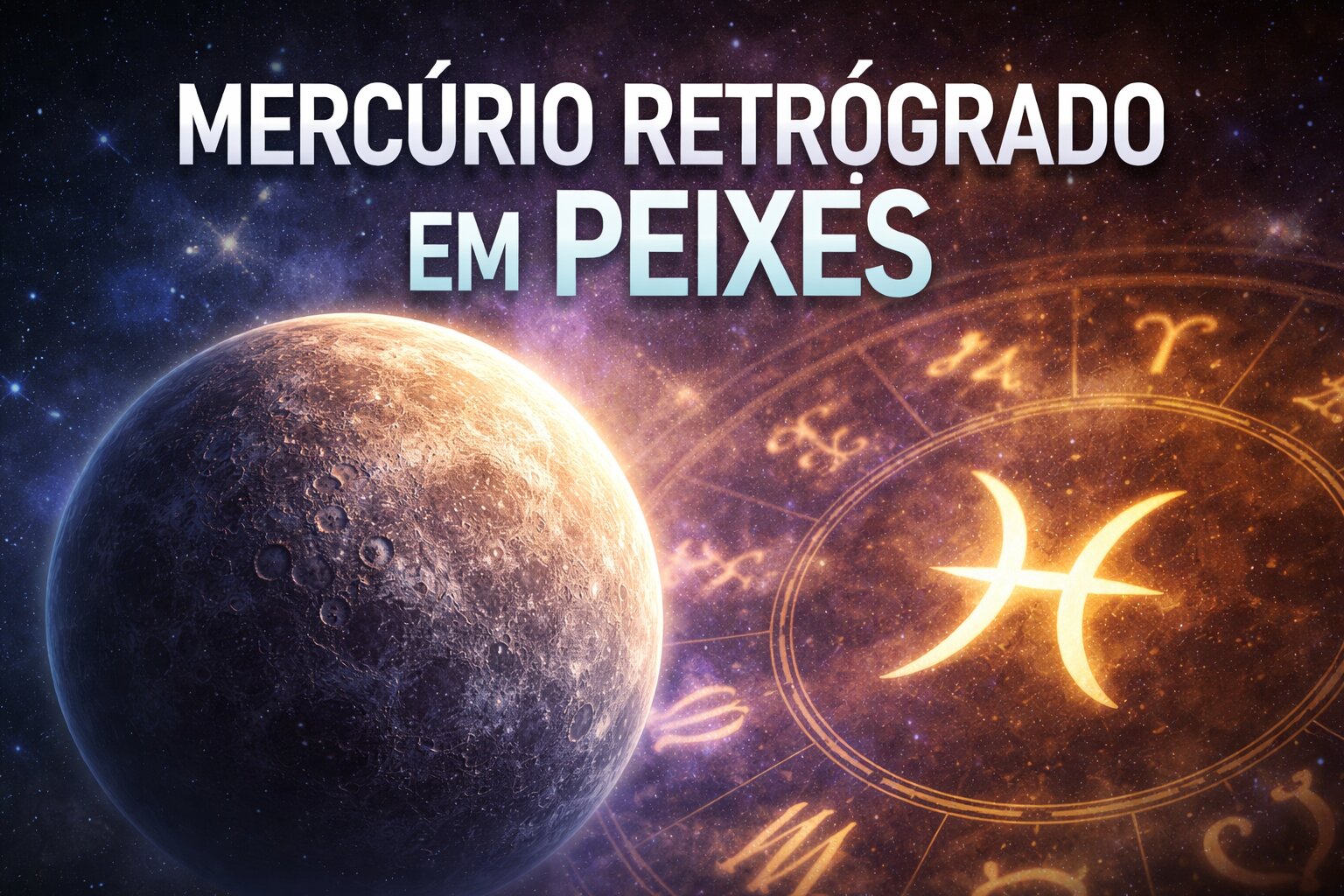 Mercúrio Retrógrado em Peixes começa hoje: o que significa e quem será ...